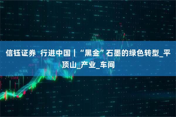 信钰证券  行进中国｜“黑金”石墨的绿色转型_平顶山_产业_车间
